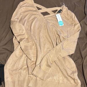 Tan Women's Blouse